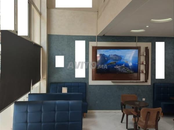 بيلفيدير الدار البيضاء مقهى ومطعم خفيف للبيع 147 م²