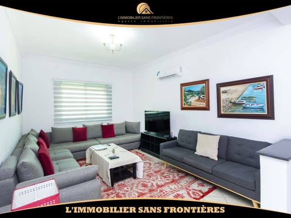 Appartement meublé à louer – Ascenseur – Semlalia, Marrakech