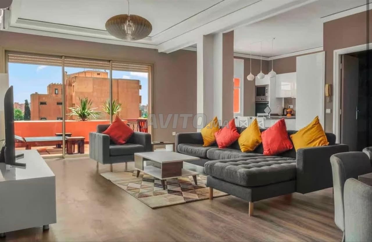 Appartement à louer 3 chambres à Centre de Guéliz