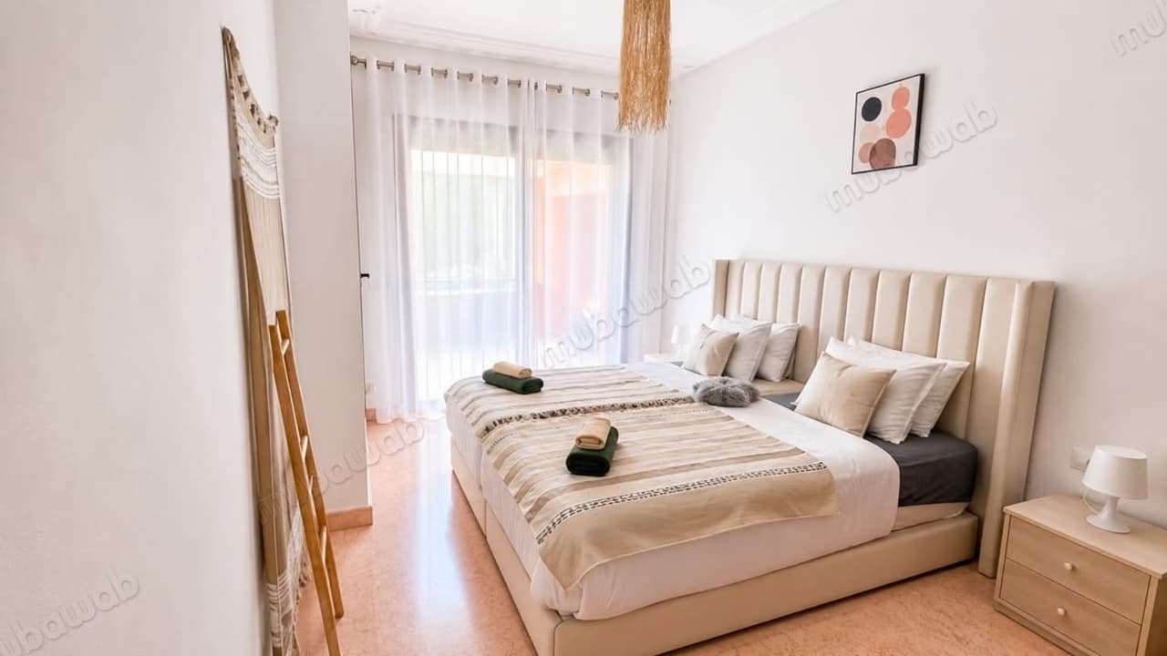 Louez cet appartement à Agdal. 2 pièces confortables. Meublé
