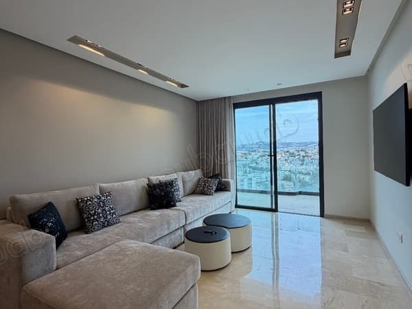 Apartment for rent in central Tangier. 5 large bedrooms. Furnished