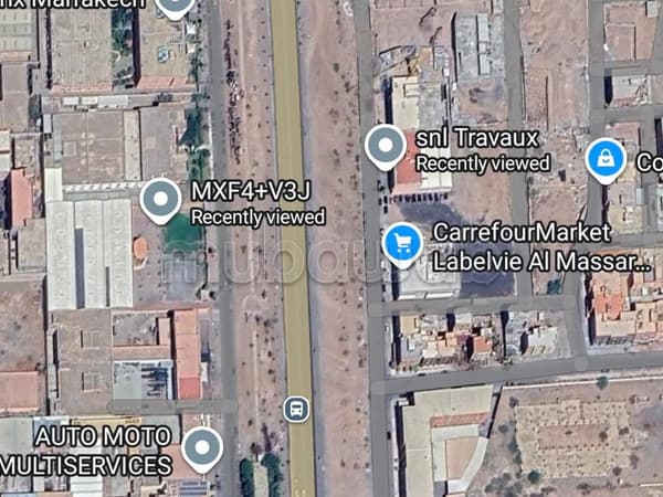 Commercieel centrum 1200m² R2 op Route de Safi Marrakech