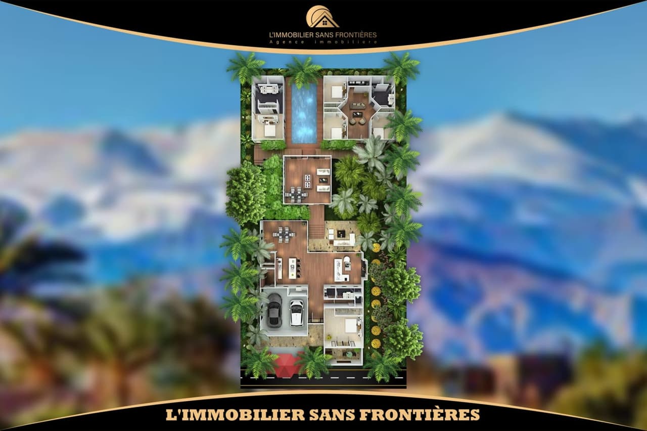 Terrain zone villa à vendre à Atlas Nakhil, 1250 m², Marrakech
