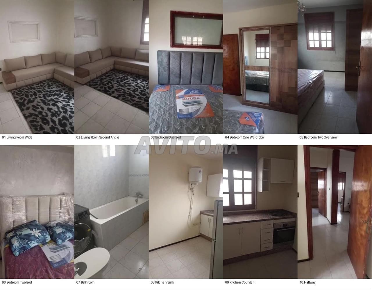 Apartment for rent 70 m² in Agadir