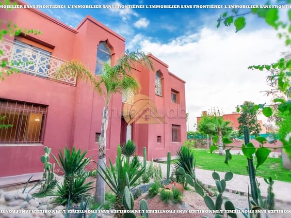 Villa meublée à louer – Sans vis à vis – Targa, Marrakech