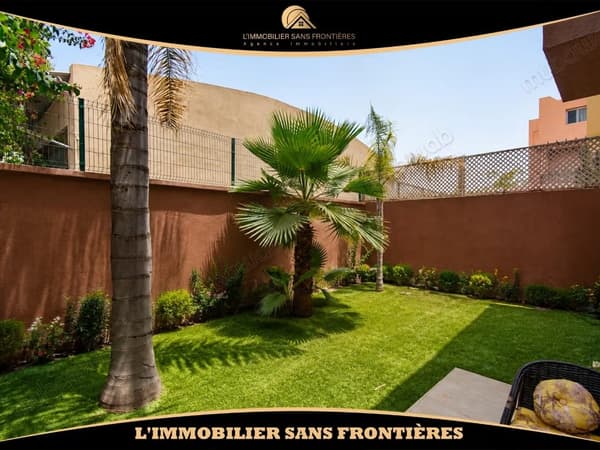 Villa vacía en venta en Targa, Marrakech – Jardín privado – 195 m²