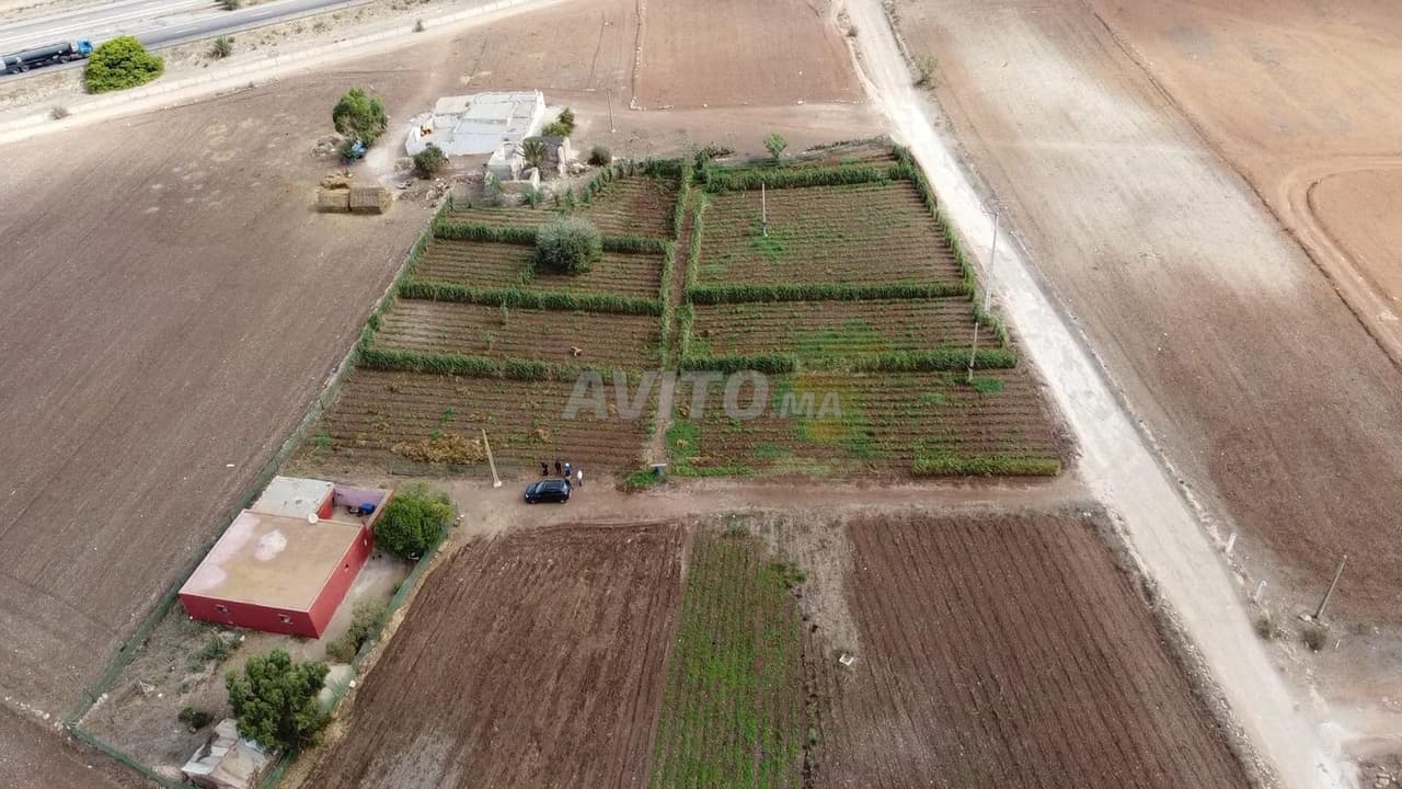Ferme 7200m2 Tnine Chtouka à 50km de Casablaca.