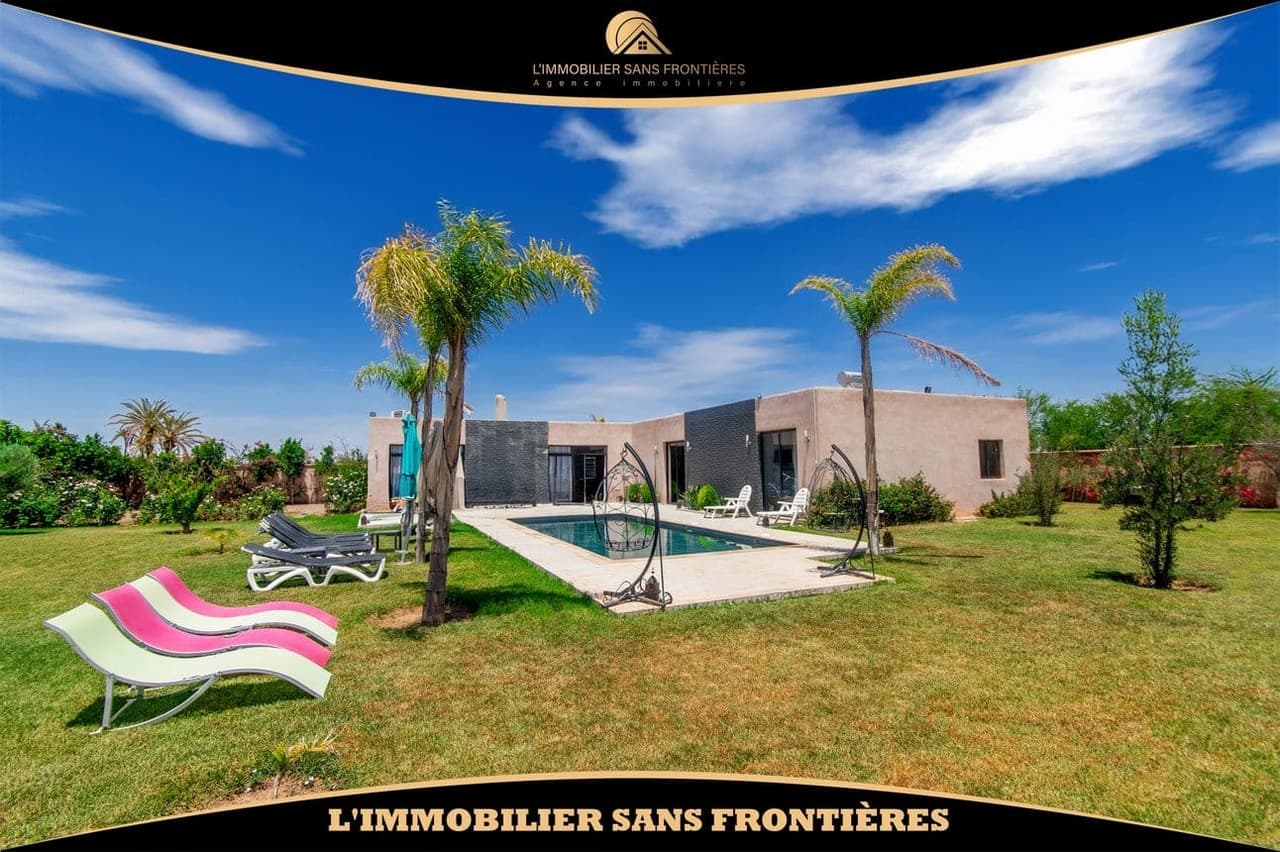 Furnished villa for rent – Route de Fès, Marrakech