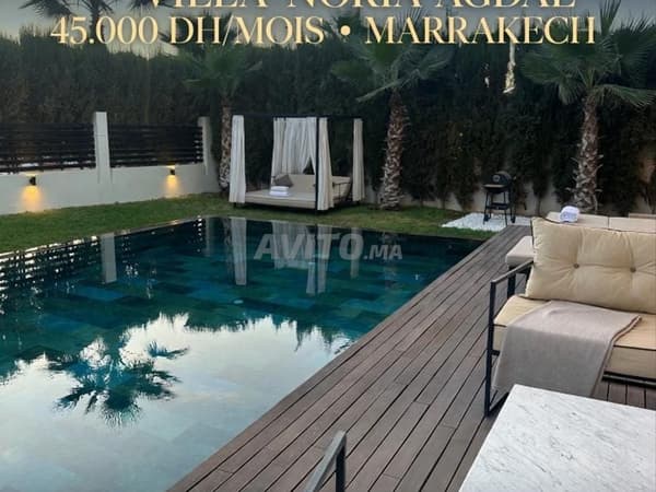 Villa 🏡 de luxe, 4 suites à Agdal ⛳ Marrakech