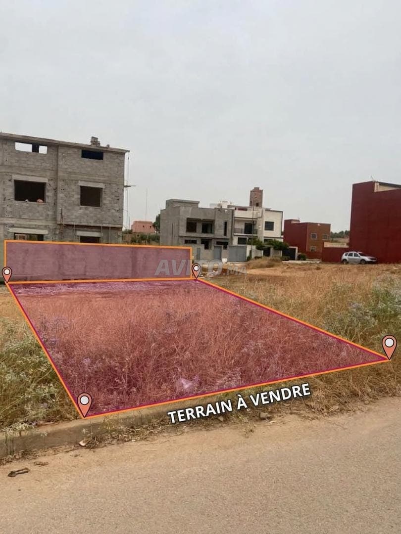 Terrain à vendre – Lotissement Zahour