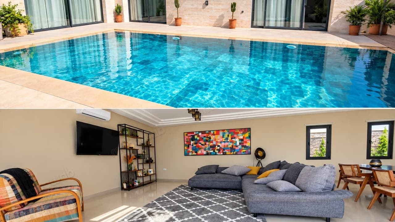 Belle villa à vendre piscine chauffee