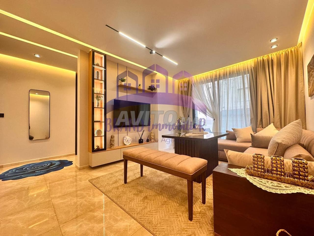 Appartement à louer 100 m² à Tanger Centre ville