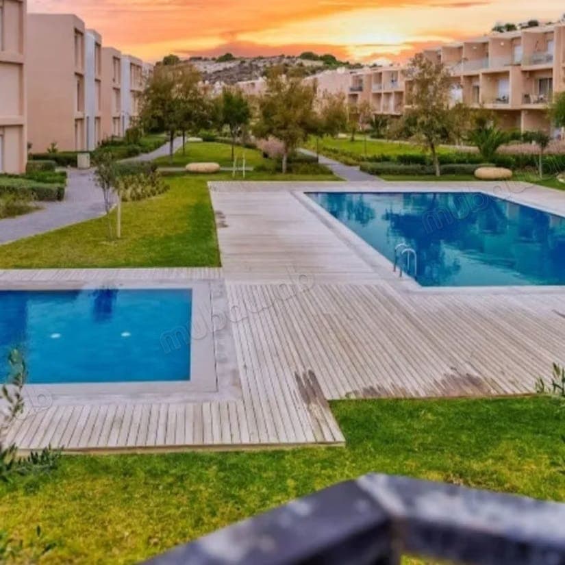 Appartement deux chambres a vendre résidence taouirt taghazout bay