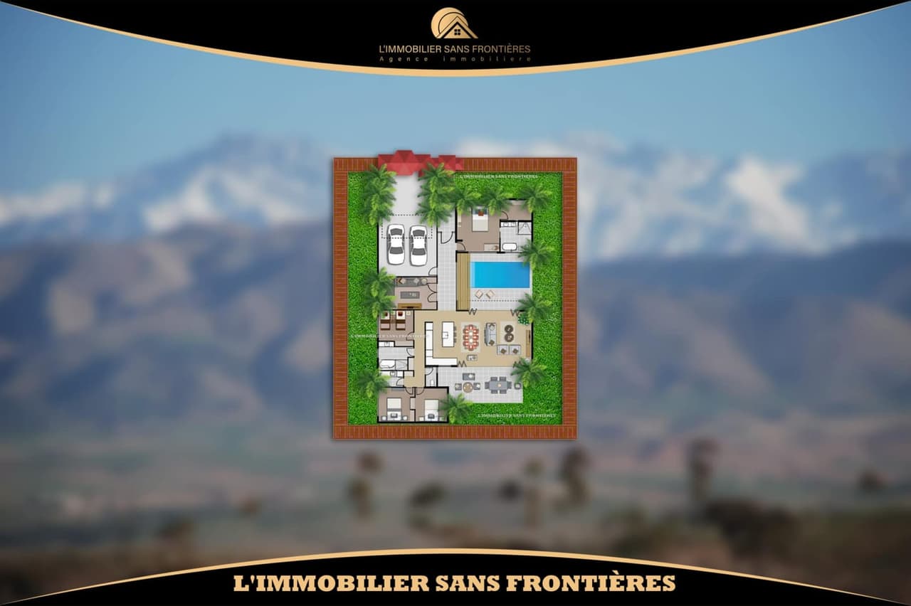 Land for Sale at Golf Akenza, Marrakech, Villa Zone, 400 m²