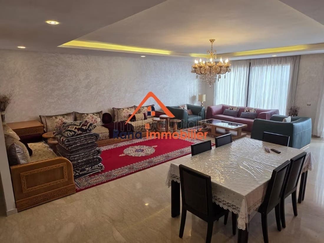 Furnished Apartment for Rent on Hay Riad Prestigia