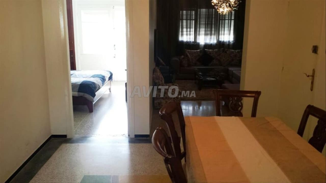 Location appartement meublé 2 chambres salon