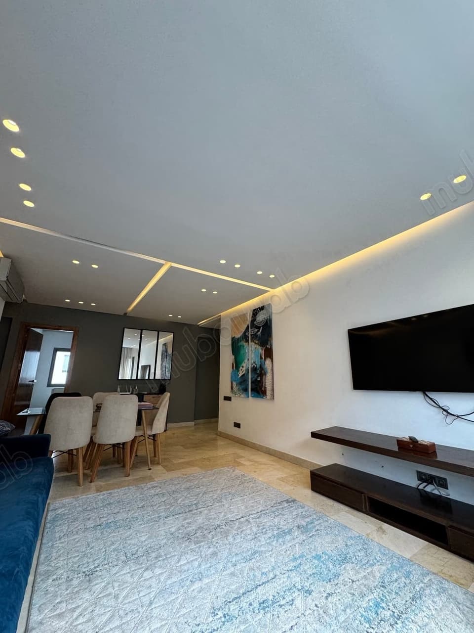 Rental of a 3-bedroom apartment in Les Princesses