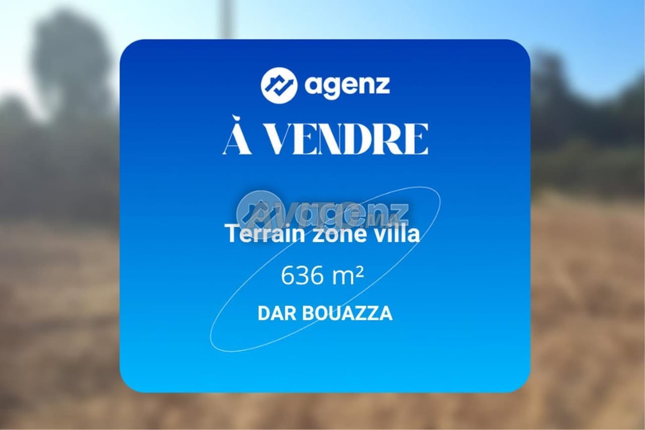 DAR-DA-1166 - Grond te koop in Dar Bouazza