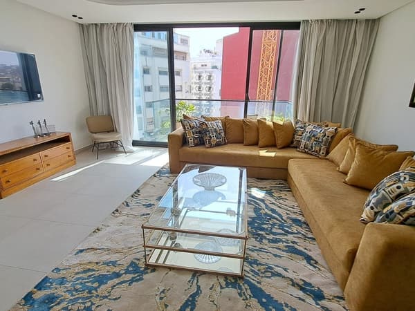 Appartement 127 m² à louer à Casablanca Palmier (Maarif)