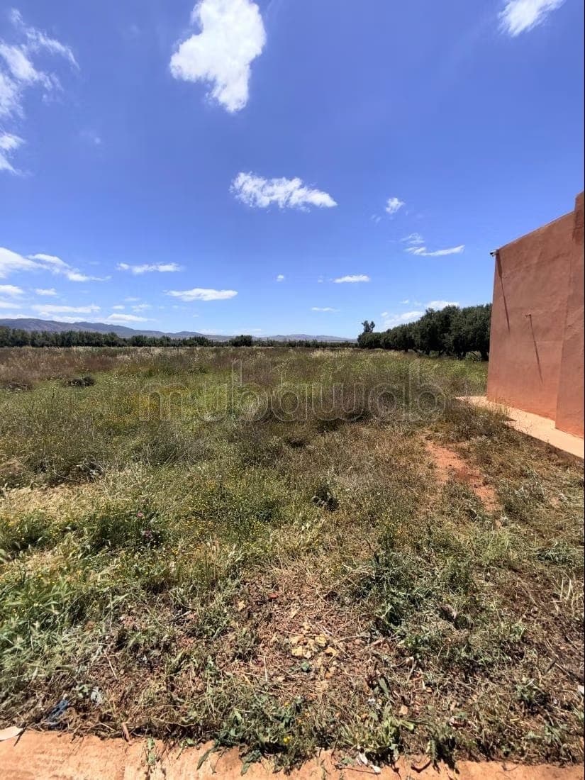 Mooi land te koop aan Route de l'Ourika. Oppervlakte 10850 m²