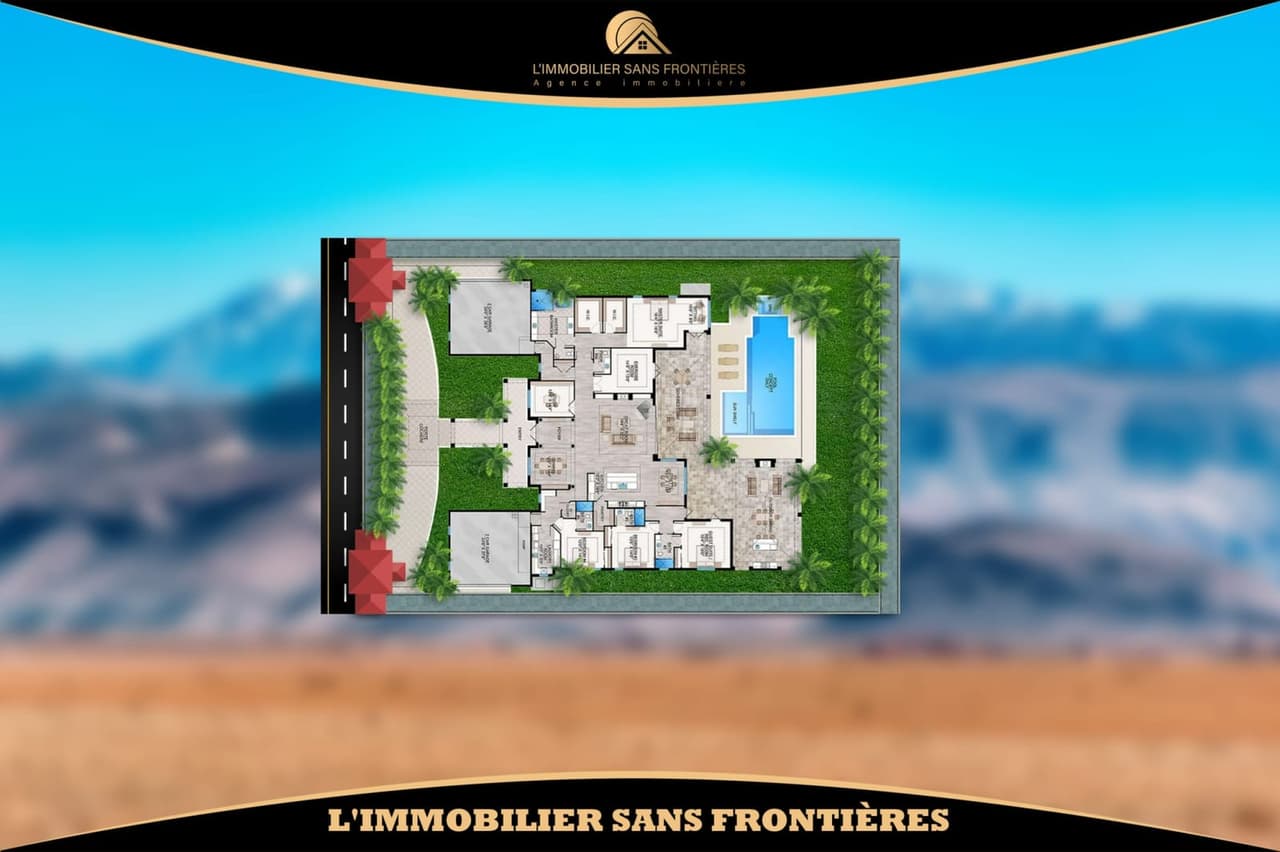 Grond te koop in Golf Akenza, Marrakech, Villazone, 658 m²