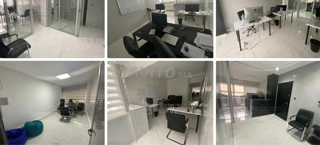 Büro zur Miete, ausgestattet, Boulevard Zerktouni