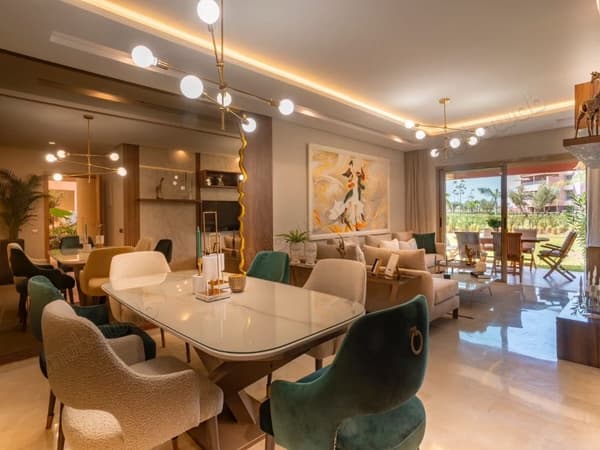 Superbe appartement à louer à Agdal. 3 belles chambres. Bien meublé