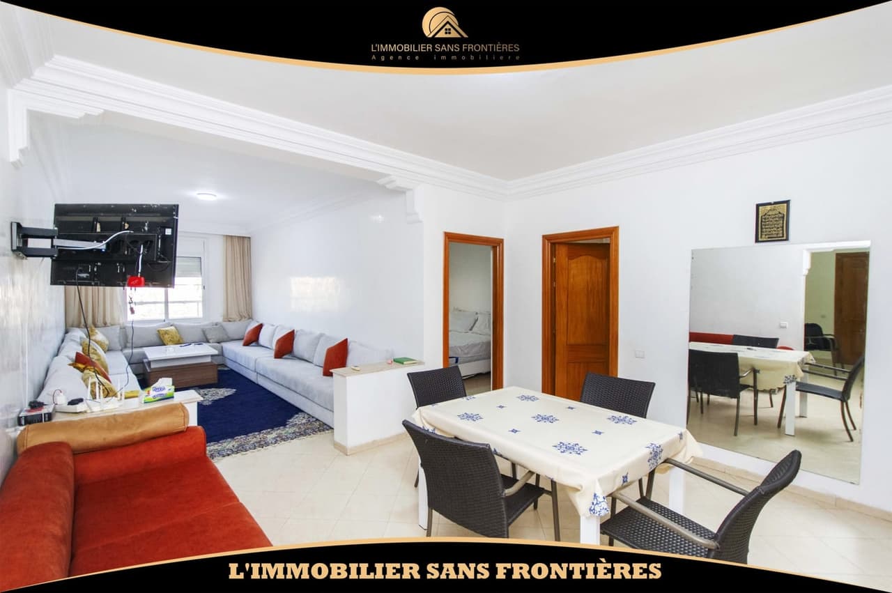 Appartement meublé à louer Route de Casablanca, Marrakech – 91 m²