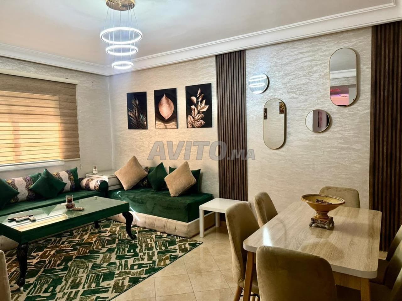 Appartement bien meublé pour location mensuelle