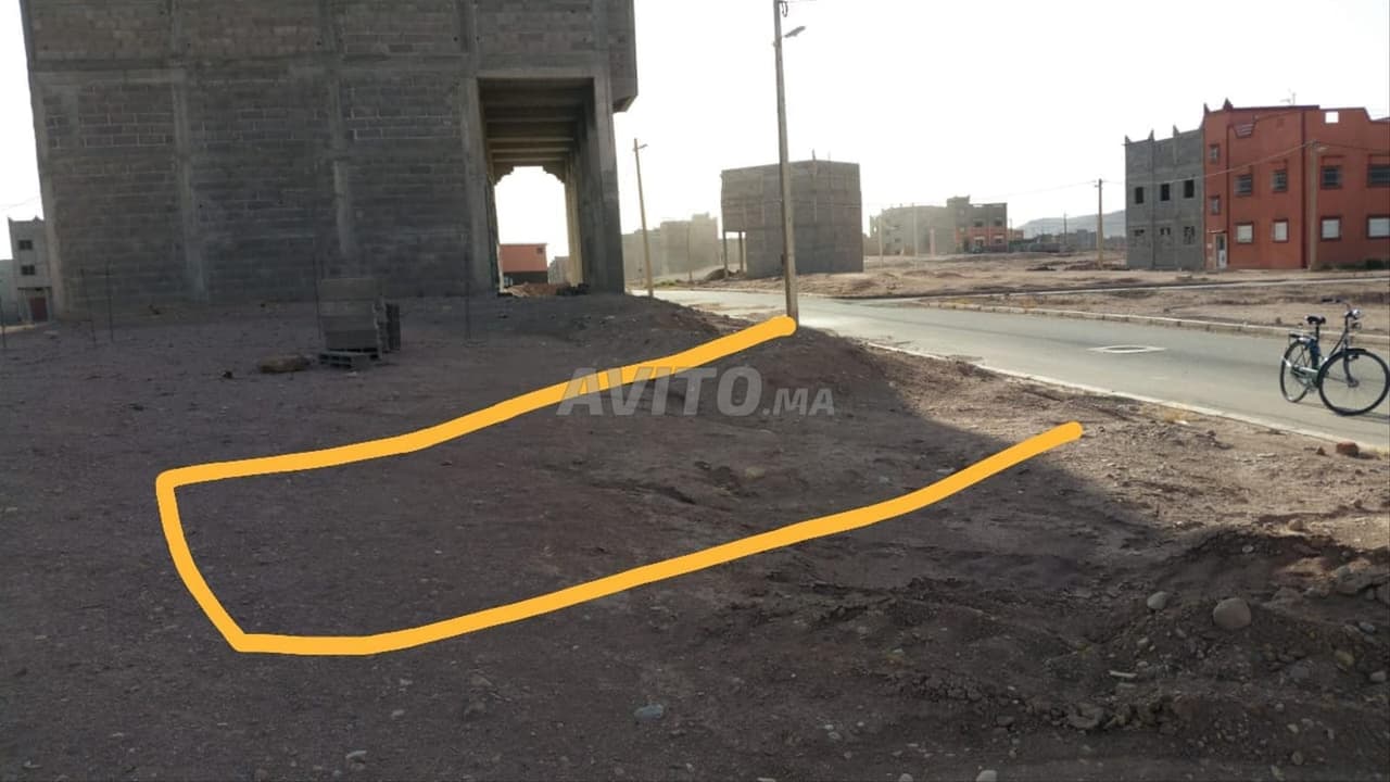 Terrain commercial 120 m² lotissement Atlas