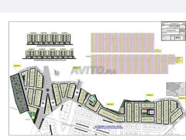 Grundstück 102 m² zweistöckige Garage, Wohnanlage El Ouhda Sahraoui